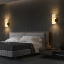 Настінний світильник золотий H-24 cm Led 18W Gold Wavy Glass 251135-100006575