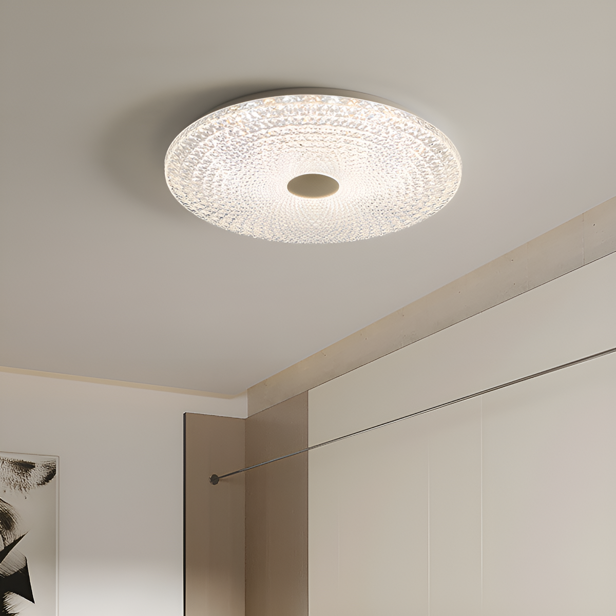 Люстра стельова Circle D-52cm White 27W 250618-100005056