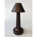 Лампа настільна автономна Cone led lamp Brown matte 240566-100003348