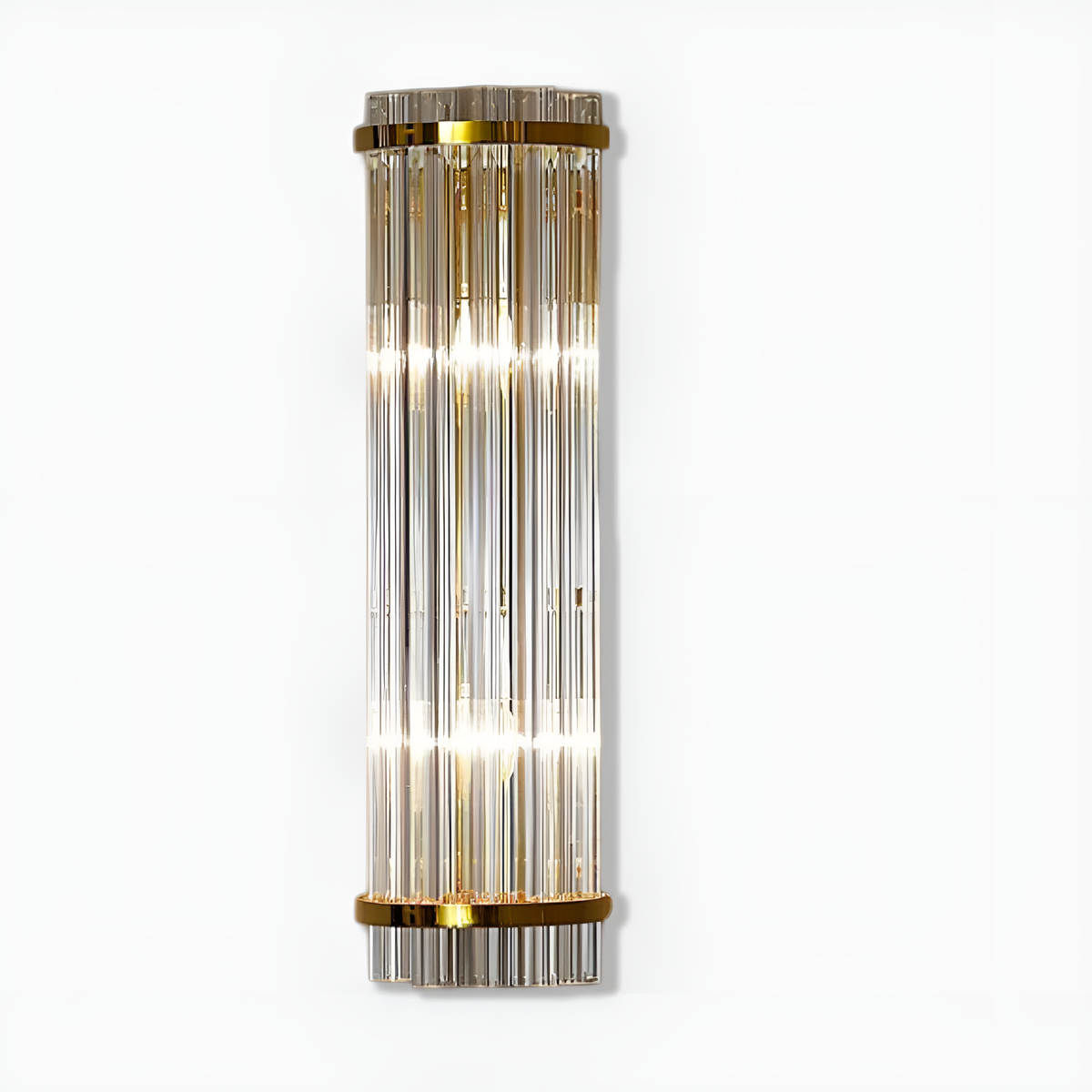 Настінний світильник Tube Shine L-55cm D-15cm E14x2 Gold 250617-100005110