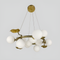 Люстра Frosted Bloom D-60cm / D-80cm Gold+White 250518-100004849