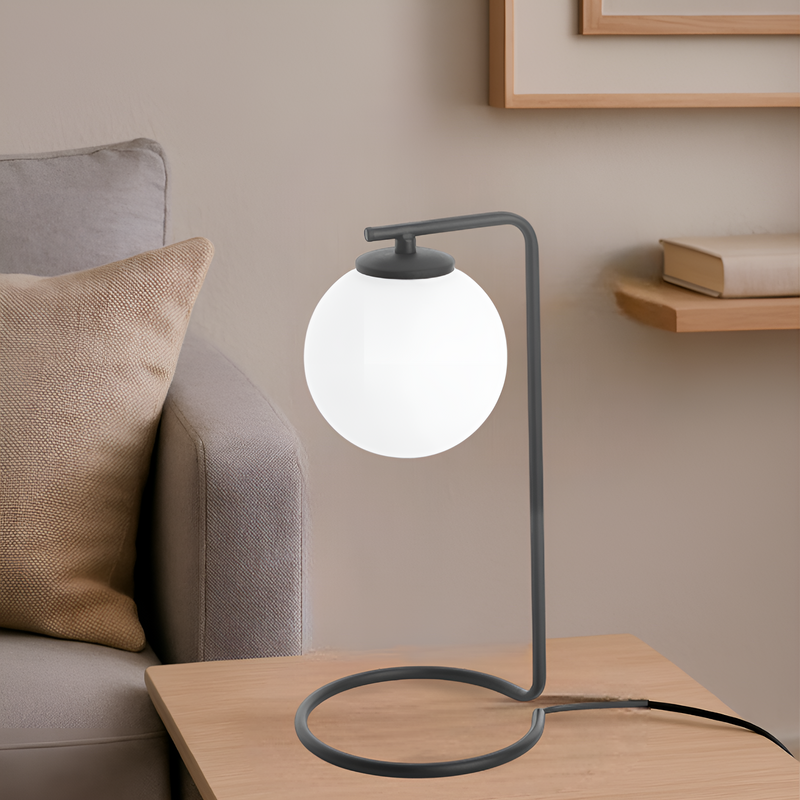 Настільна лампа Faro Bollo H-36cm Е14 Black 250563-100004821