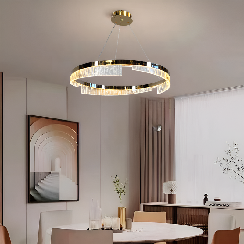 Люстра підвісна Circle D-60cm 30W Gold 250635-100005169