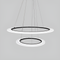Люстра Double Circle D-80+60cm/ 60+40cm Black 250518-100004785