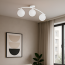 Люстра Faro Bollo L-80cm E14x3 White 250563-100004815