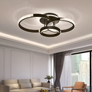 Люстра стельова чорна з камінцями L-72.5 cm Led 90W Black Shine 250762-100005659