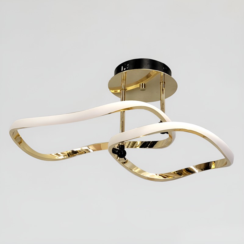 Люстра Loop Goldх2 D-30cm 27W 3000K 250535-100004997