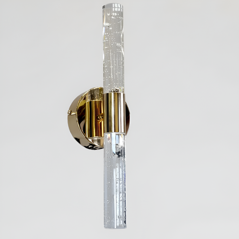 Настінне бра золоте H-34 cm Led 6W 4000K Gold Bubble Tube 250935-100002040