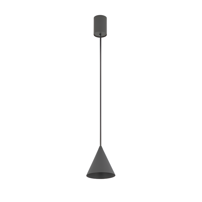 Підвісний світильник чорний конус D-11 cm GU10 Black Cone 250766-100005571