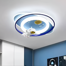 Стельова люстра космонавт H-9 cm D-58 cm Led 25W Blue Astronaut 250958-100002057