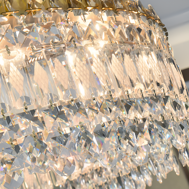 Люстра Crystal Gold D-60cm E14 250488-100004491