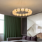 Люстра Pearls D-60cm LED 82W Gold + Clear 250488-100004493