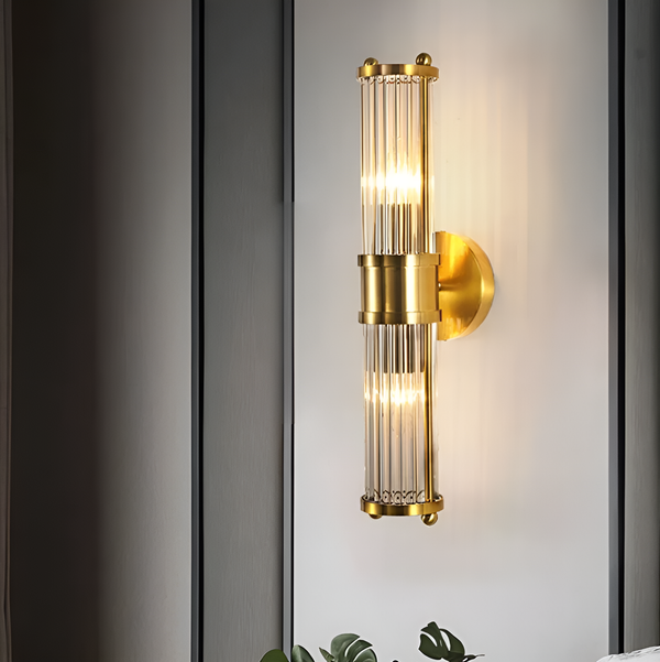 Бра Torch 2 Lamp H-46cm E14 Gold 250558-100004917