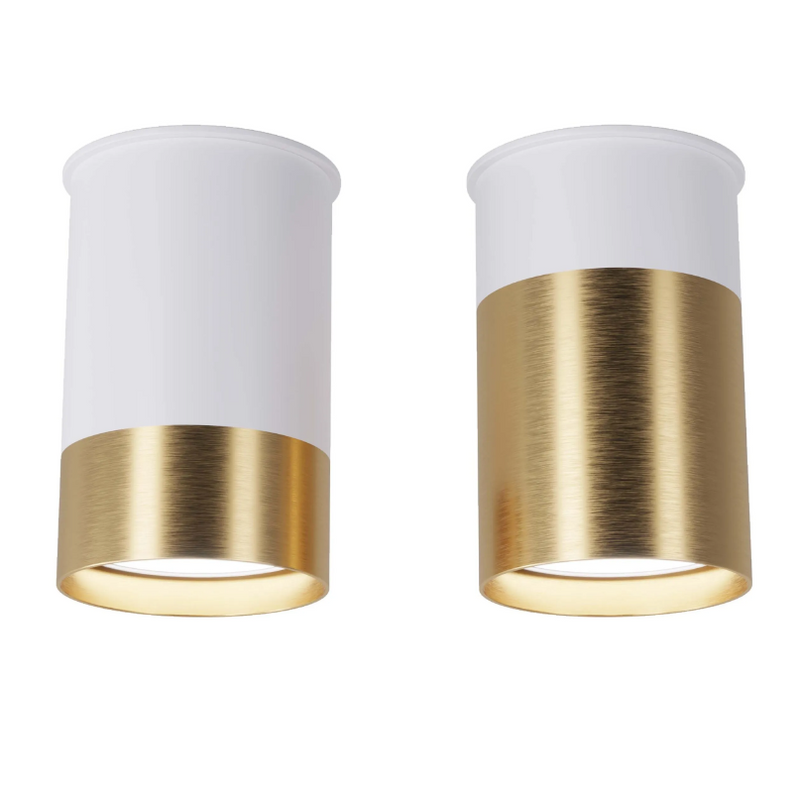 Точковий спот накладний білий з золотом White+Gold Superloop 250733-100005597