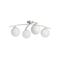 Люстра Faro Bollo Chrome+White E14x4 D-65cm 250563-100004810
