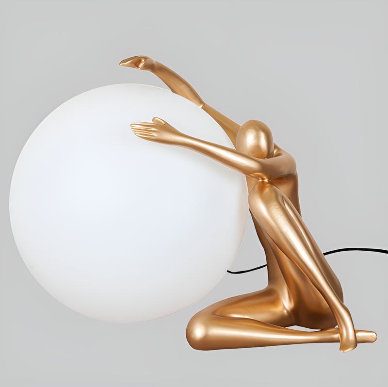 Настільна лампа Abstract Character Е27 Gold 250431-100004389