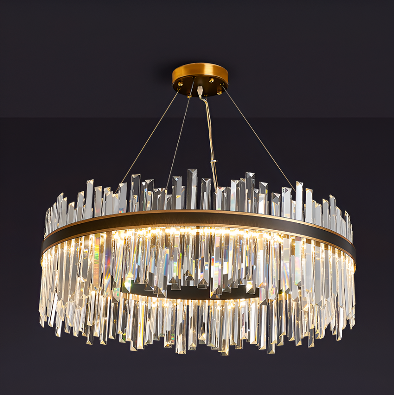 Люстра Elegance Black + Gold D-60cm / D-80cm 250488-100004481