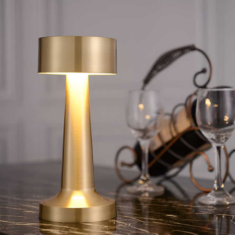 Настільна лампа з акумулятором Brassline Gold 250588-100004670