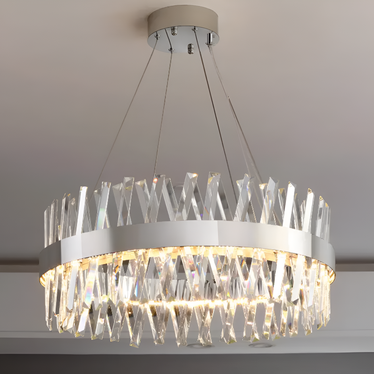 Люстра Curzon Chrome D-60cm 120W 250576-100004739