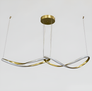 Люстра підвісна Circle Wave L-100cm Gold 55W 4000К 250535-100005008
