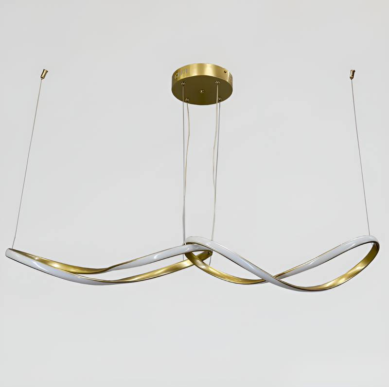 Люстра підвісна Circle Wave L-100cm Gold 55W 4000К 250535-100005008