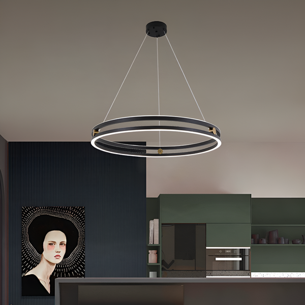 Люстра Circle 36W D-60cm / D-80cm Black 250518-100004783