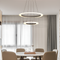 Люстра Double Circle D-80+60cm/ 60+40cm Black 250518-100004785