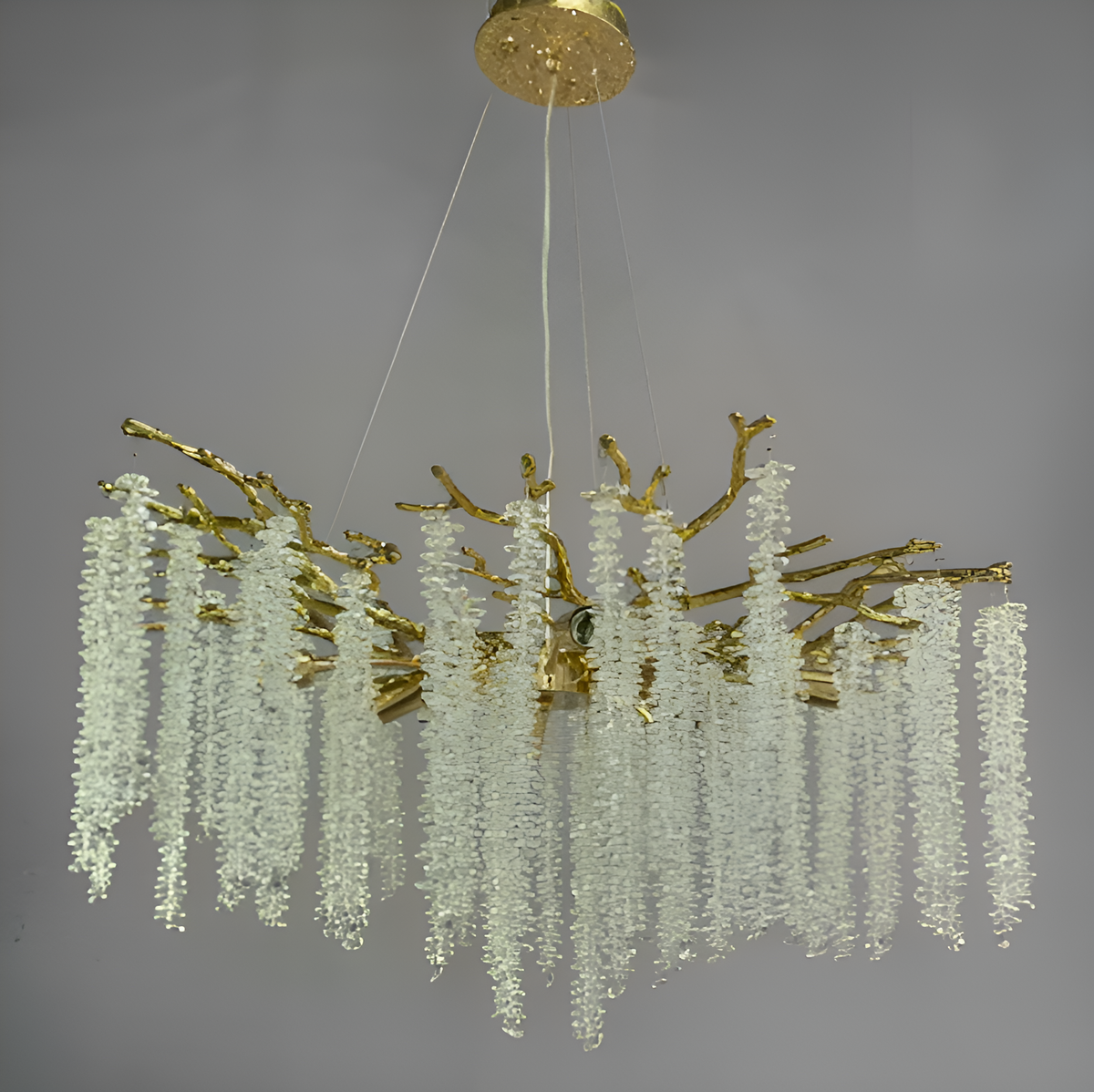 Люстра підвісна золота D-80 cm E14 Gold Tree 250753-100005607