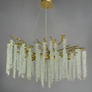 Люстра підвісна золота D-80 cm E14 Gold Tree 250753-100005607