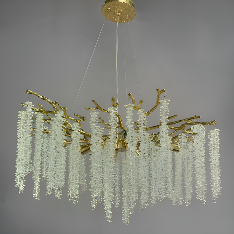 Люстра підвісна золота D-80 cm E14 Gold Tree 250753-100005607