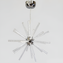 Люстра срібна підвісна Кульбаба D-54cm 20W 4000К Chrome  Dandelion 250635-100005177