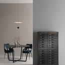 Підвісний світильник Luna D-38cm 13W Black 250558-100004816