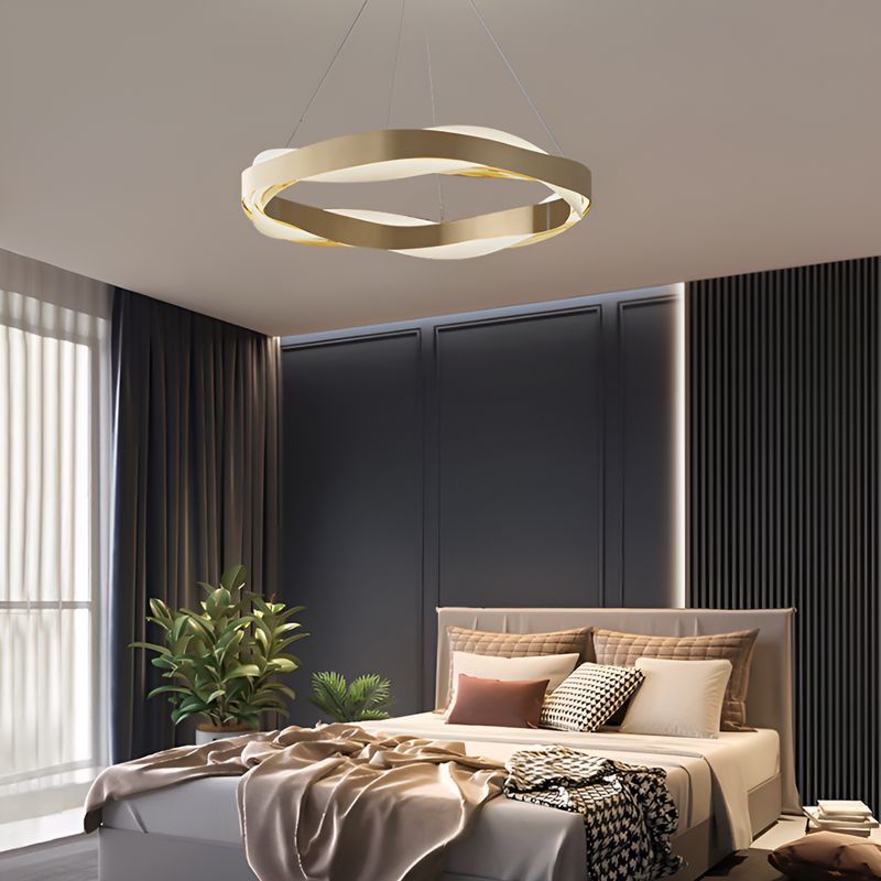 Люстра Wave Gold D-65cm Led 250488-100004477