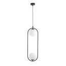 Підвісний світильник Faro Bollo D-18.5cm E14 Black 250563-100004828