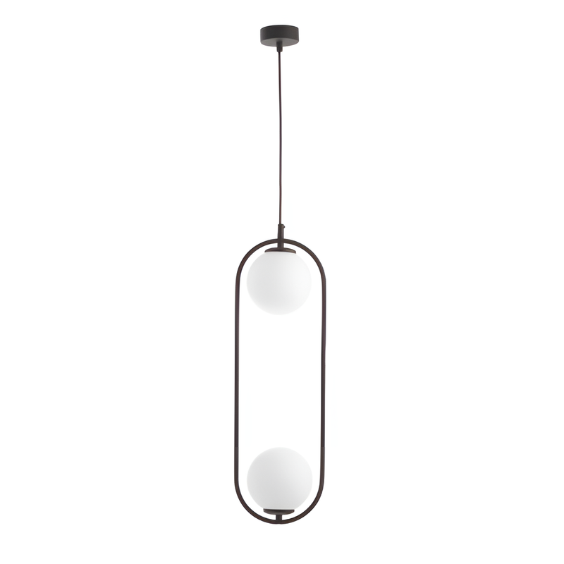 Підвісний світильник Faro Bollo D-18.5cm E14 Black 250563-100004828