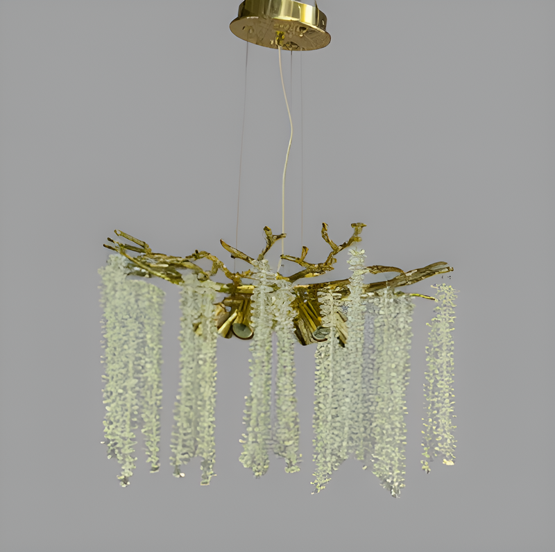 Люстра підвісна золота D-50 cm E14 Gold Tree 250753-100005605