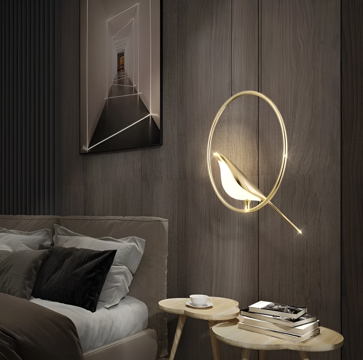 Підвісний світильник Bird 5W Gold 250635-100005173