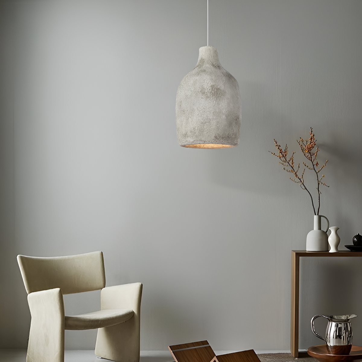 Підвісний світильник Wabi-sabi Е27 Grey 250618-100005097