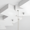Люстра біла підвісна геометрична куби L-70cm Led 52W White Cube x8 250618-100005234