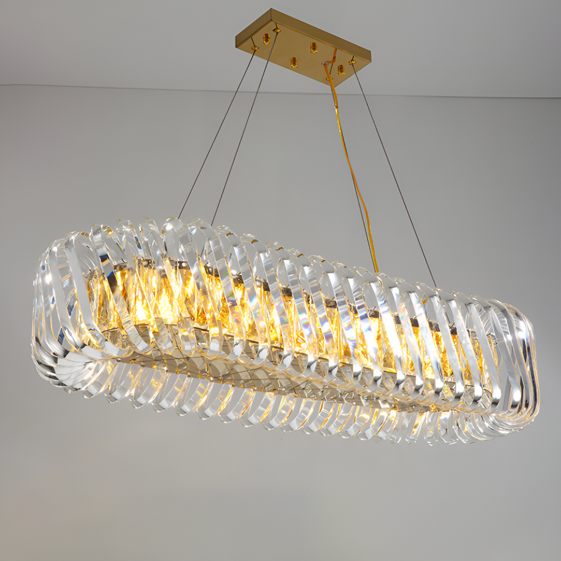 Люстра підвісна Sunshine L-90cm Е14х8 Gold 250618-100005047