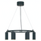 Підвісна люстра чорна D-53.5 cm GU10 Black Gofre 250809-100005801