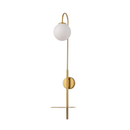 Бра з поличкою GlowNest Gold H-88cm E14 40W 250563-100004812