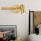 Настінний світильник поворотний L-60 cm чорний / золотий Tune Lamp E27 Black / Gold 231058-100002645