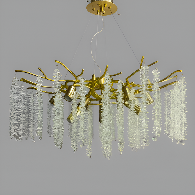 Люстра підвісна золота D-70 cm E14 Gold Tree 250753-100005609