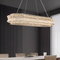 Люстра підвісна Crystal L-108cm Chrome 120W 250617-100005084