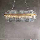 Люстра підвісна Crystal L-120cm 110W Gold 250617-100005080
