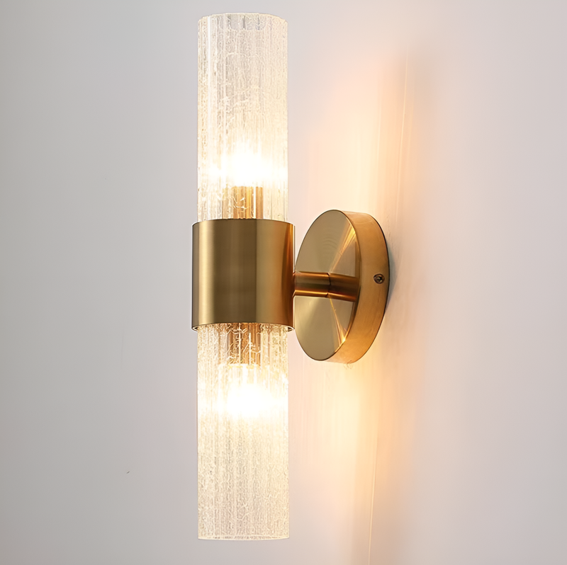Настінний світильник Tube Shine L-41cm D-7cm E14x2 Gold 250617-100005113