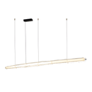 Підвісна люстра L-161 cm Led 36W 4000K Black+Clear Line 250936-100005925