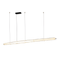 Підвісна люстра L-161 cm Led 36W 4000K Black+Clear Line 250936-100005925