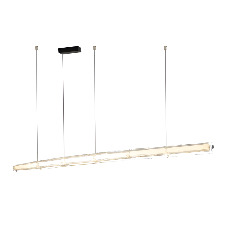 Підвісна люстра L-161 cm Led 36W 4000K Black+Clear Line 250936-100005925